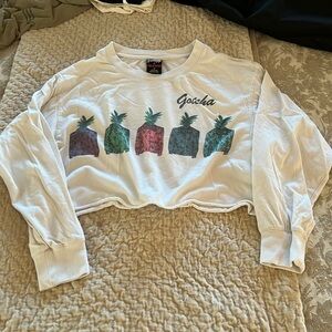 Gotcha Cropped long sleeve size M